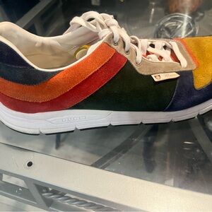 Gucci Colorful Suede Sneakers